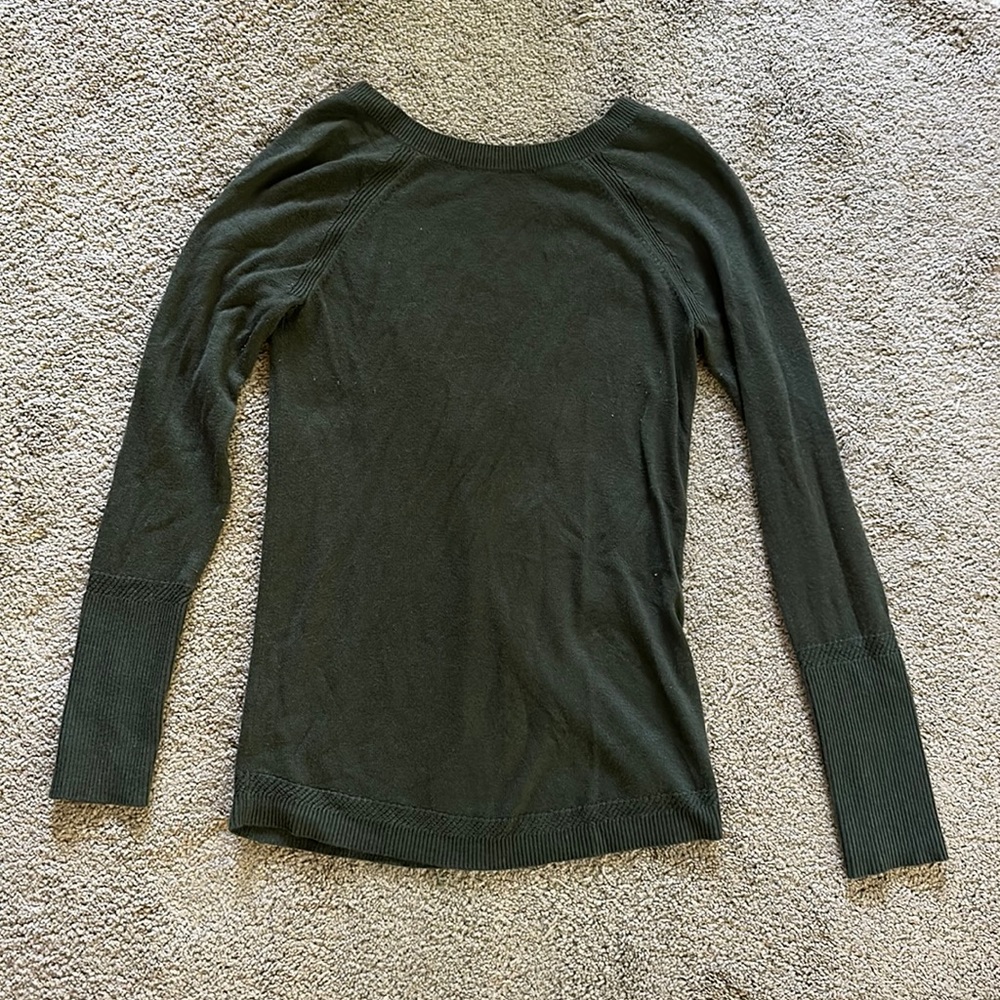 Lululemon Olive Green Sweater